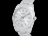 Rolex Oyster Perpetual 34 Argento Oyster Silver Lining Arabic 3-6-9 D 114200